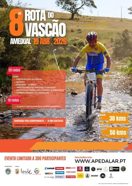 8ª Ruta del Vascão en BTT Ameixial 2026