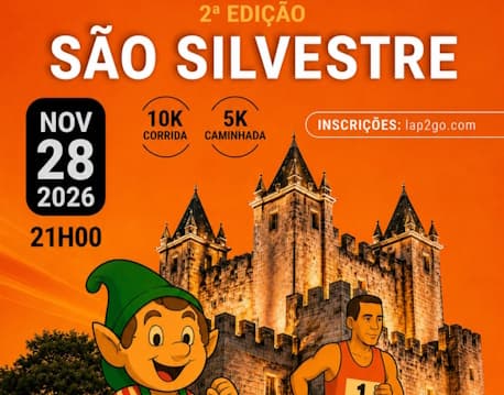 São Silvestre Stadt Bühne Weihnachten