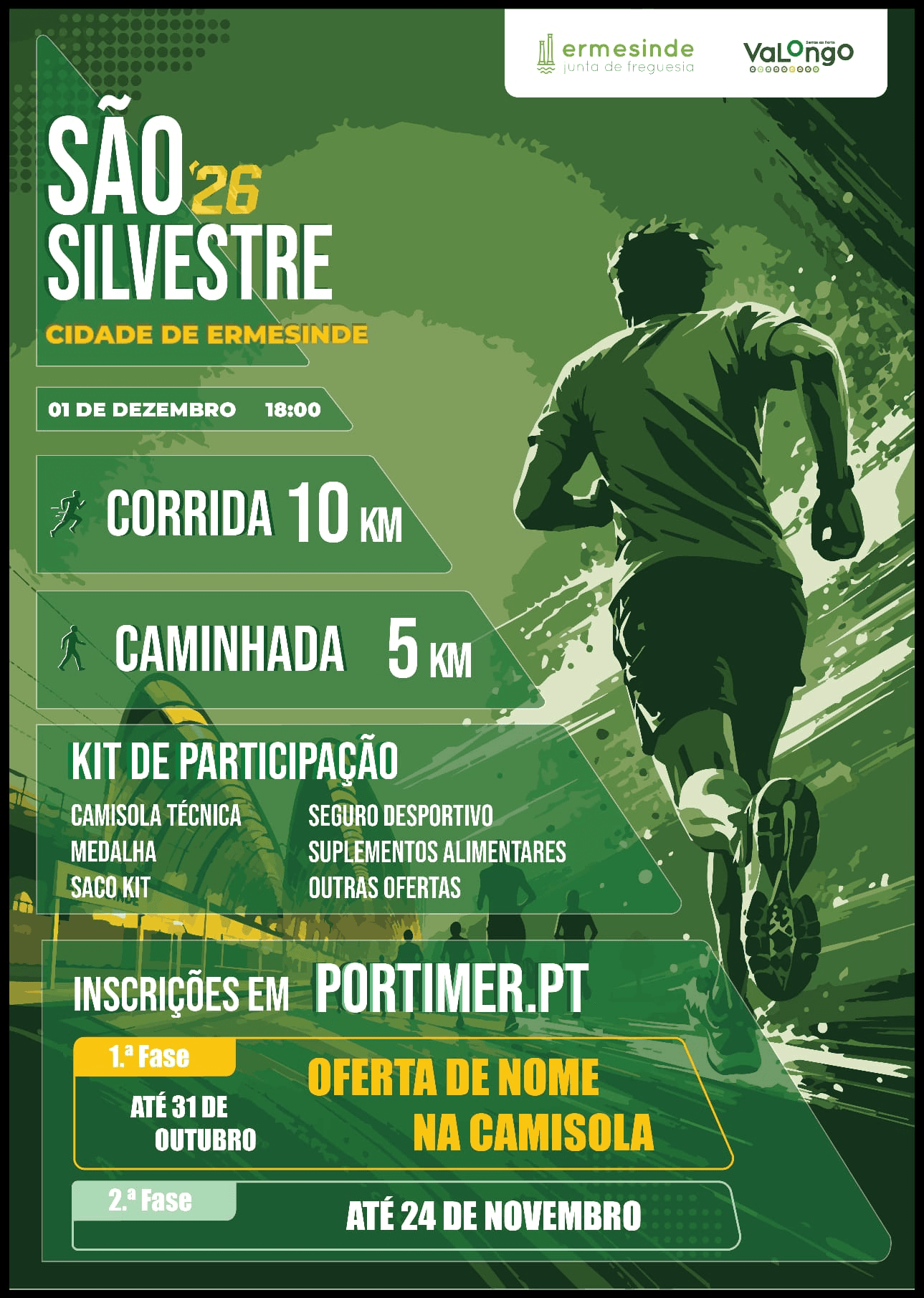 São Silvestre Cidade de Ermesinde 2026