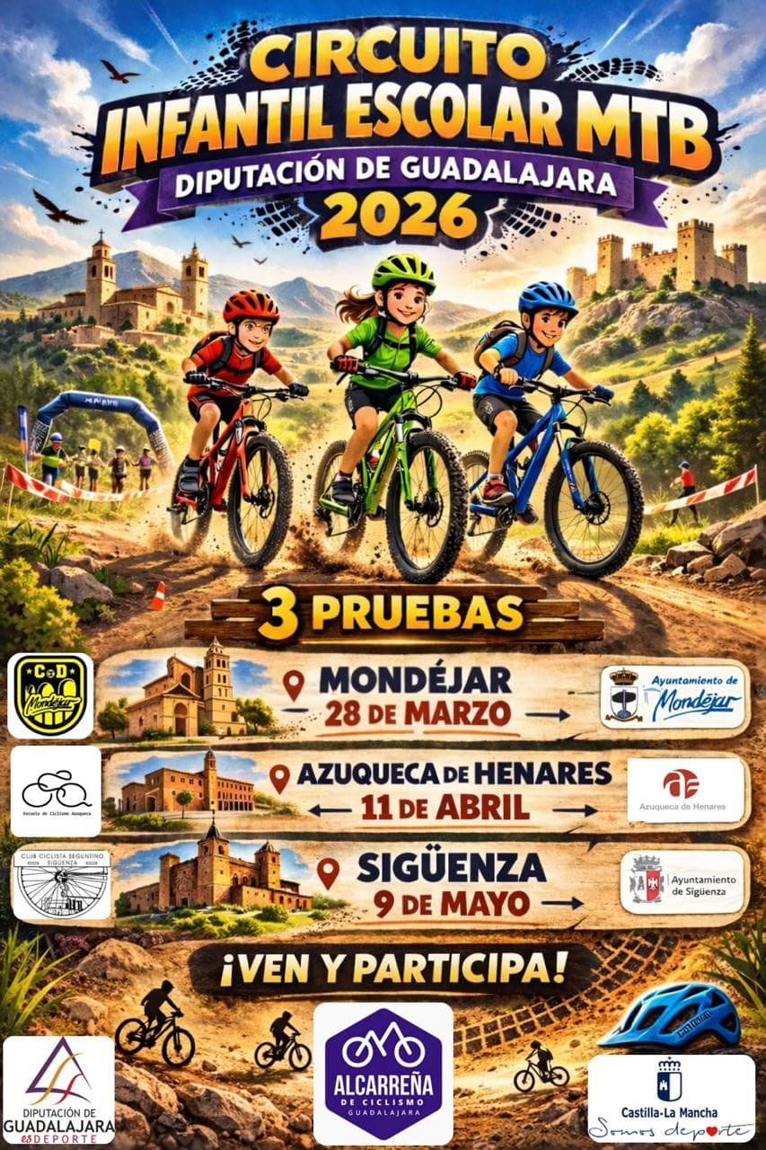 AZUQUECA - Circuito Infantil Escolar MTB Guadalajara