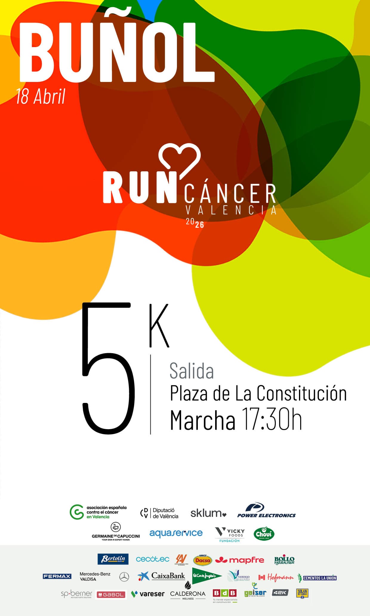 Buñol Contra o Cancro 2026