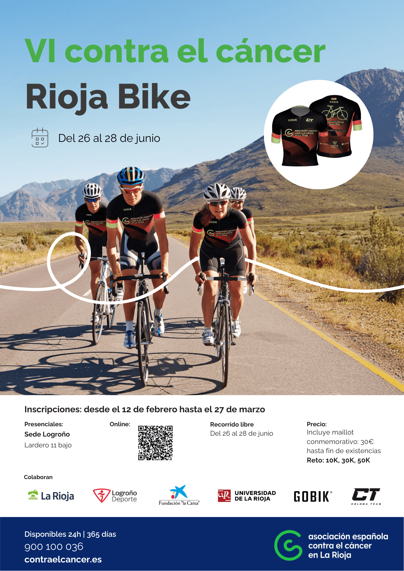 CONTRA O CANCRO RIOJA BIKE 2026