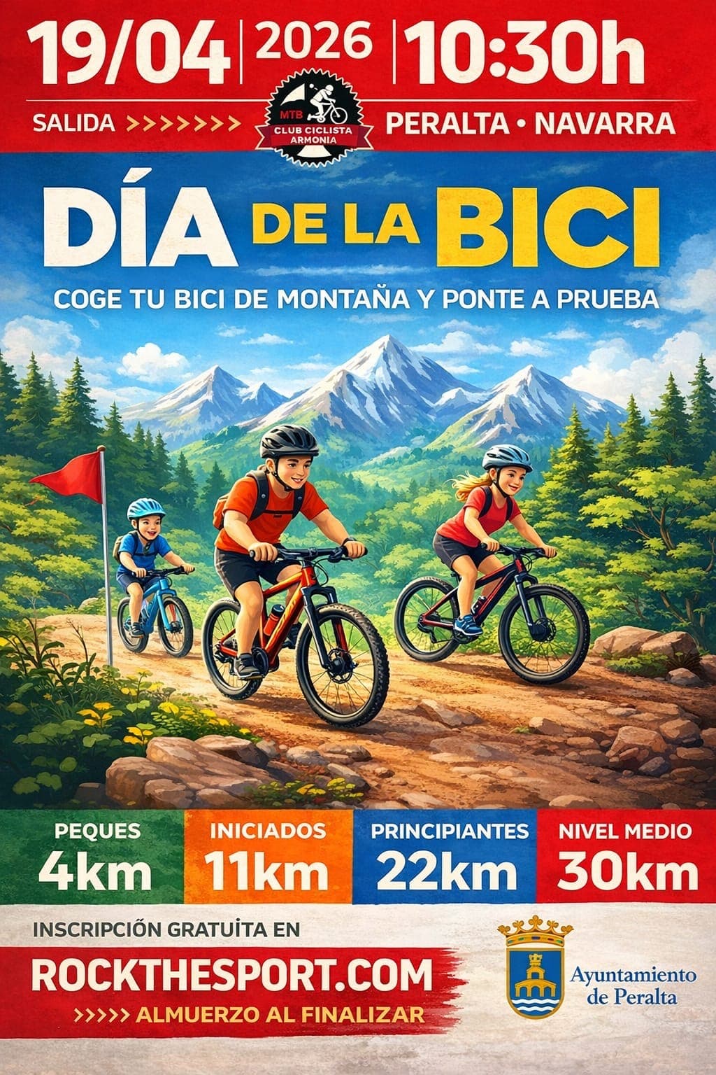 DIA DA BICICLETA 2026 (Para todos os públicos, família e amigos)