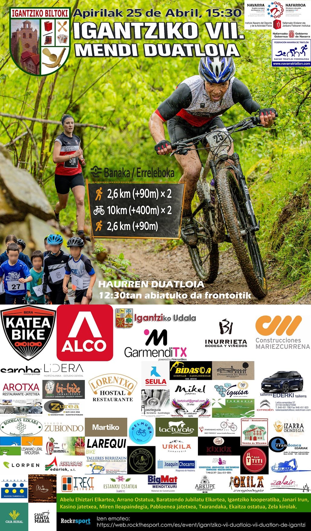 IGANTZIKO VII. DUATLOIA - VII Duatlo de Igantzi 2026