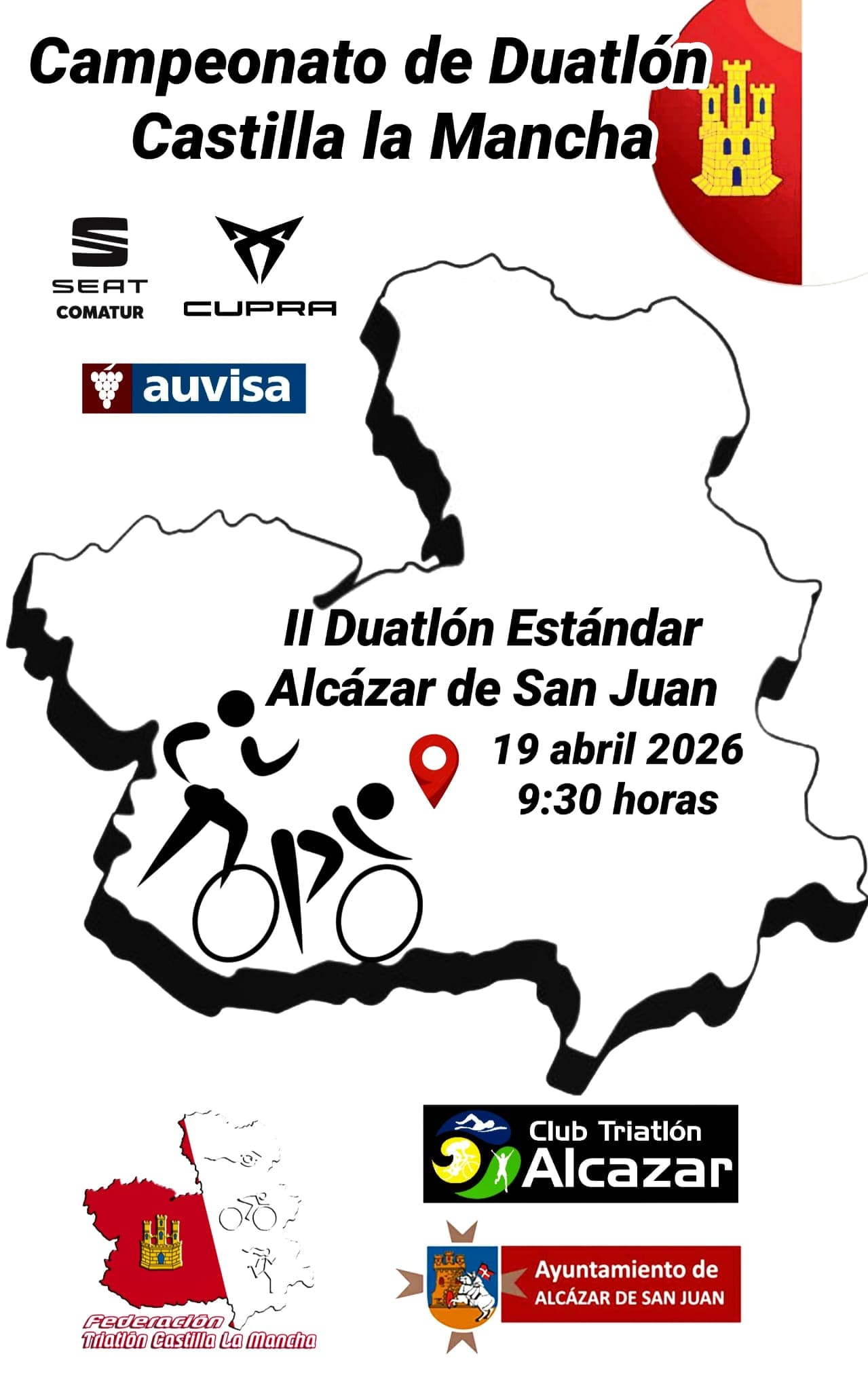II Duatlo Estándar Alcázar de San Juan 2026