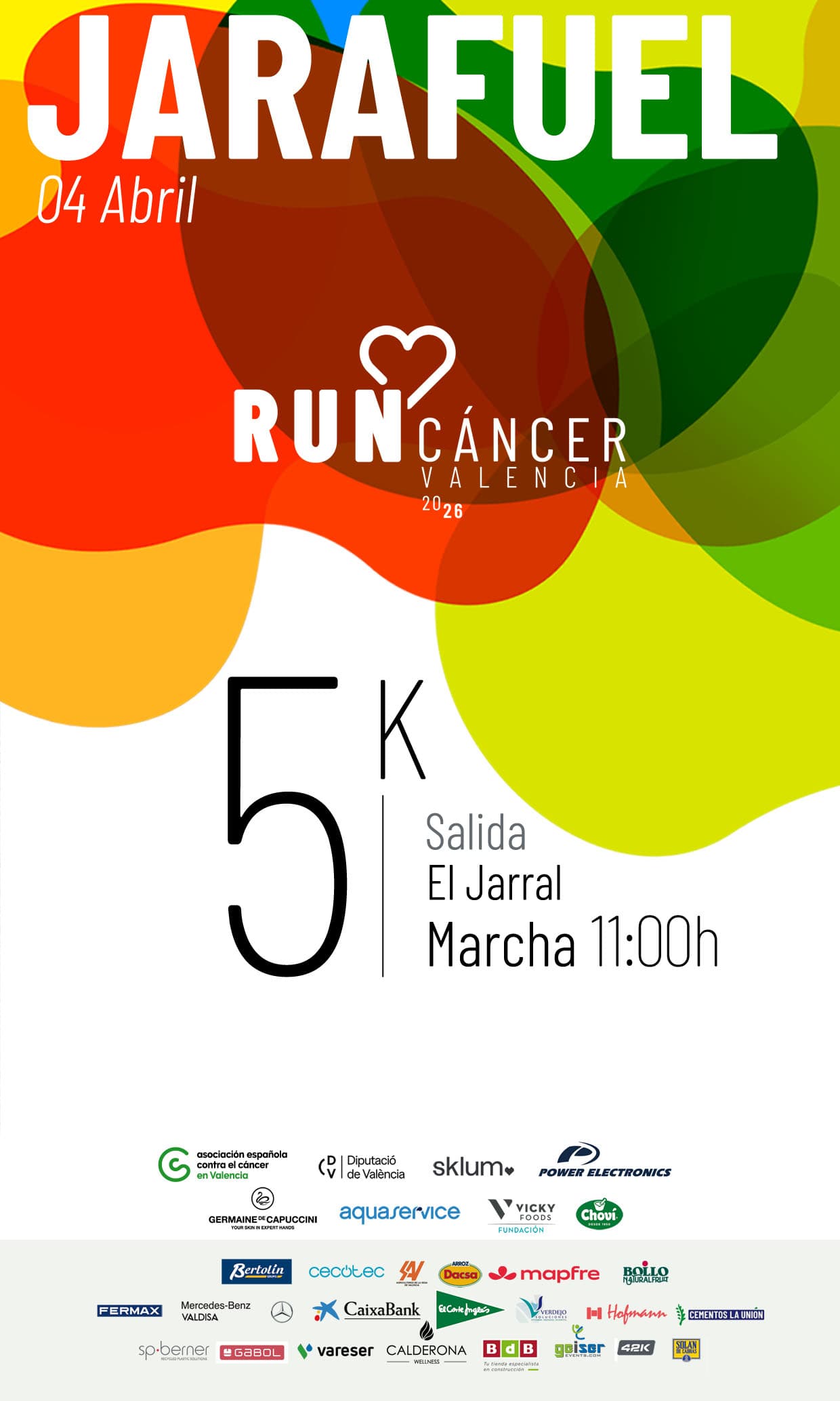 Jarafuel Contra o Cancro 2026