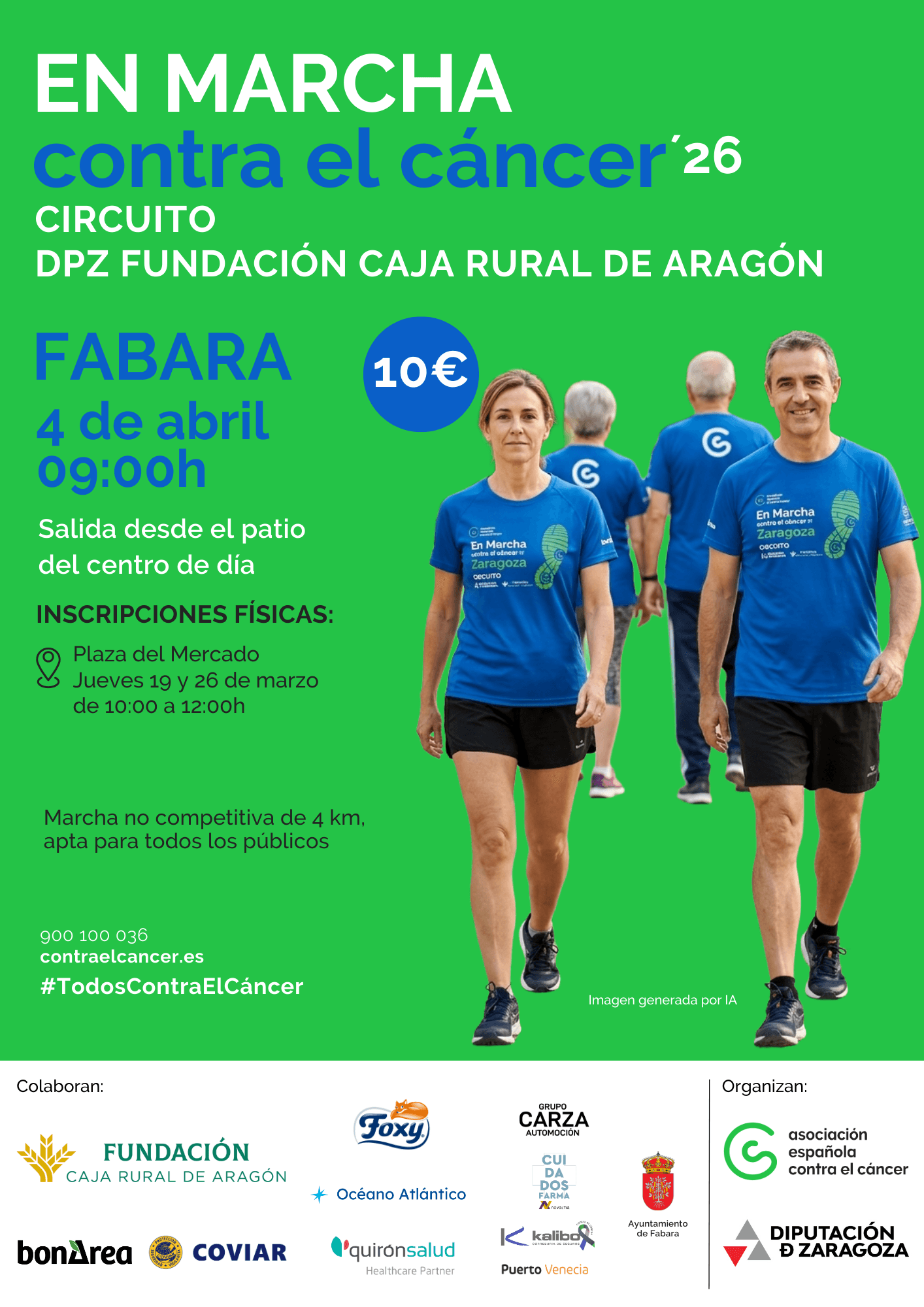 Muévete Contra el Cáncer Fabara 2026