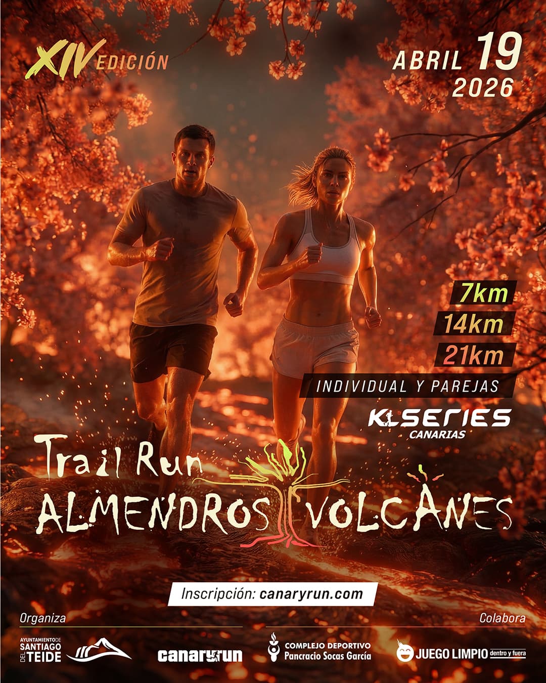 Trail Almendros y volcanes 2026