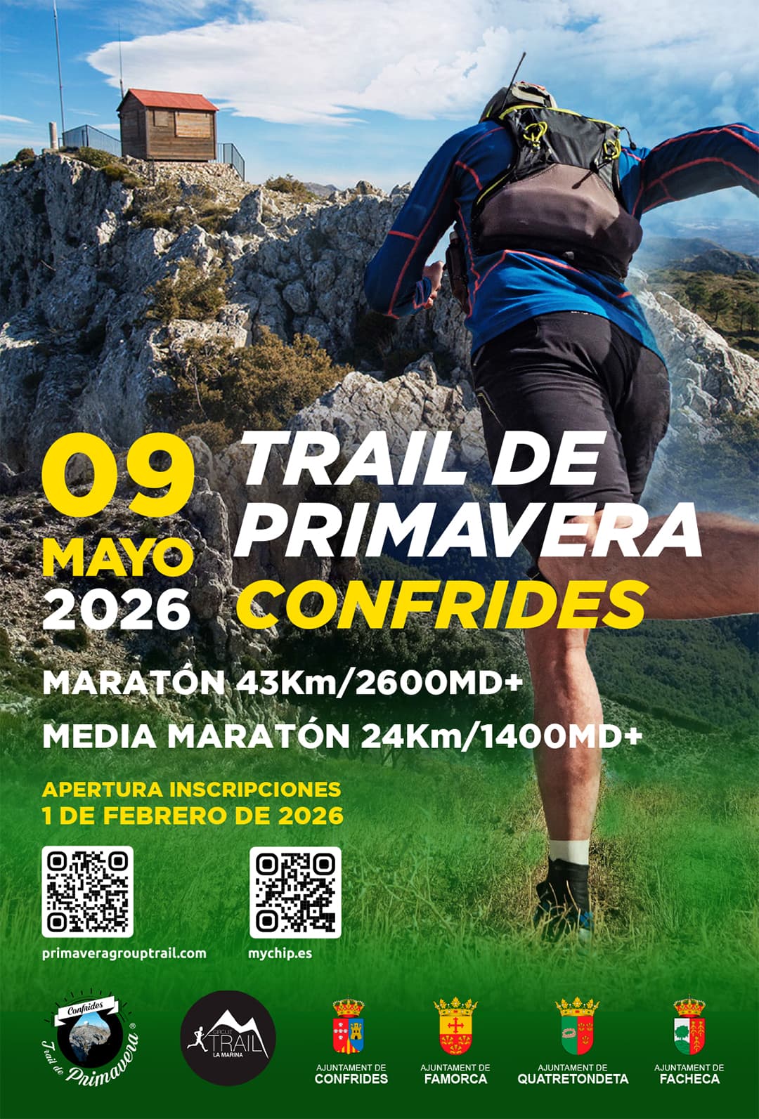 Trail de Primavera, Confrides, CTM 25/26