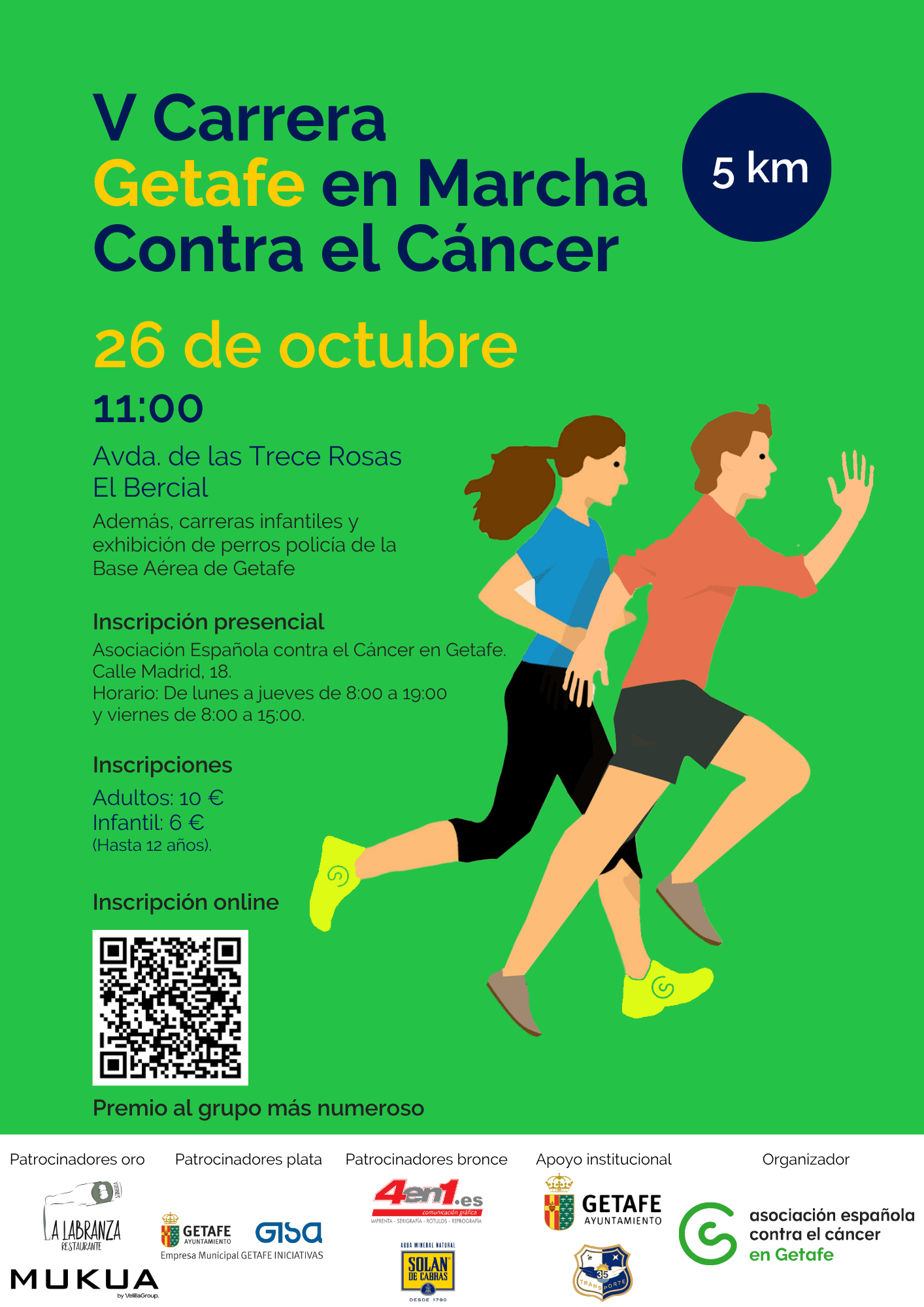 VI Corrida Getafe Contra o Cancro