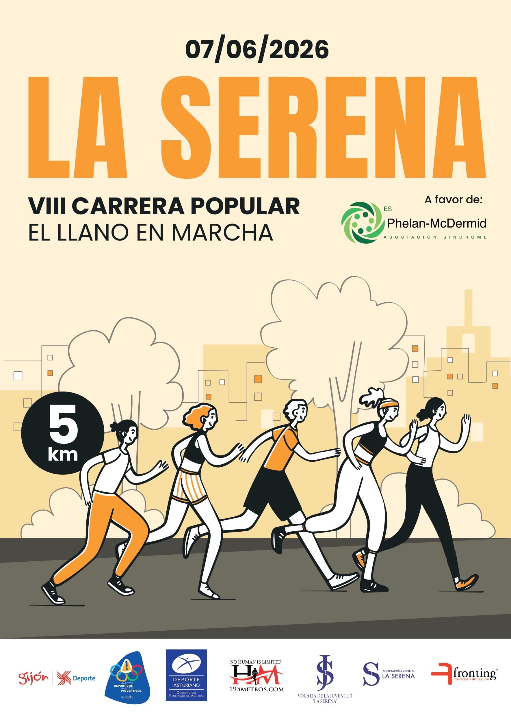 VIII Corrida Popular Solidária La Serena - El Llano em marcha