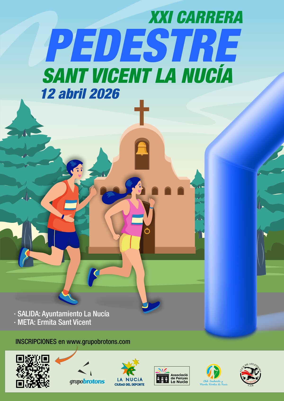 XXI Corrida Pedestre Sant Vicent La Nucía 2026
