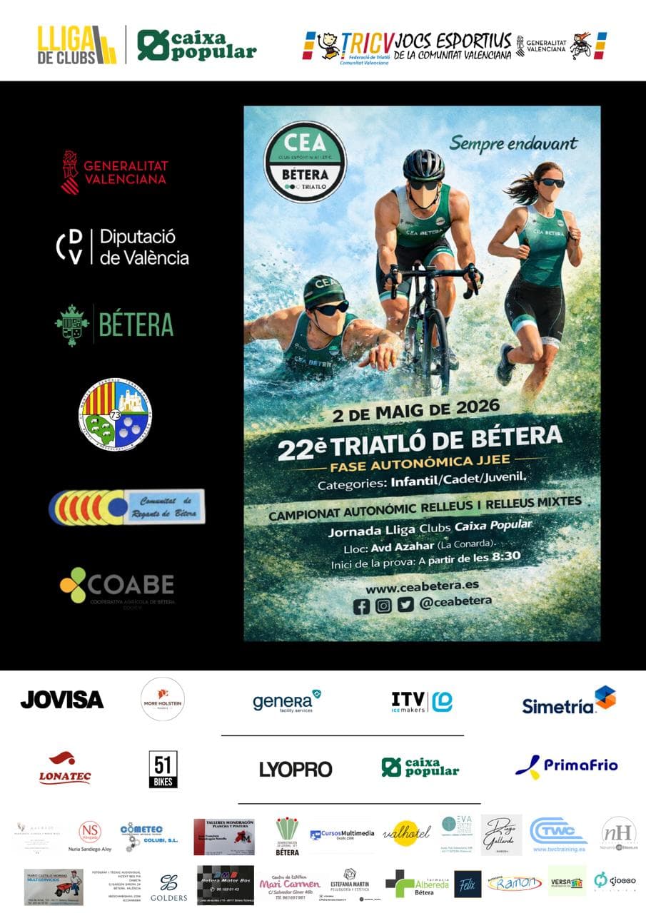 XXII Triatlo de Bétera