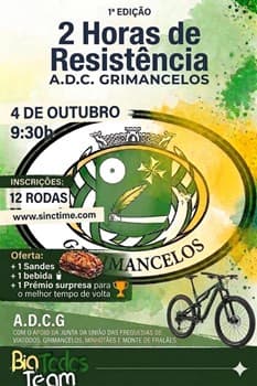 2 Stunden BTT Ausdauer Grimancelos