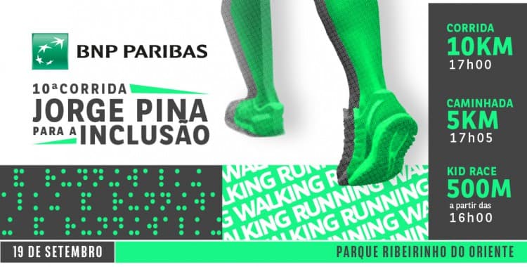 BNP Paribas Jorge Pina Lauf für Inklusion 2026